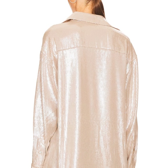 Retrofête JACE SEQUIN TOP Size: M Original Price $395 *Pants Avail Separately* - Picture 7 of 12